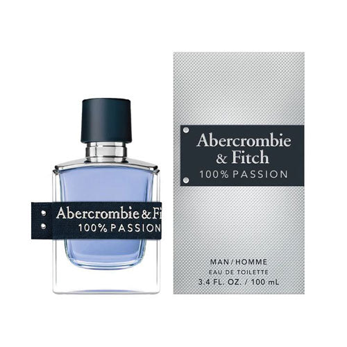 ABERCROMBIE 100% PASSION MEN 3.4  OZ EDT SP