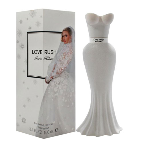 PARIS HILTON LOVE RUSH WOMEN 3.4 OZ EDP SP