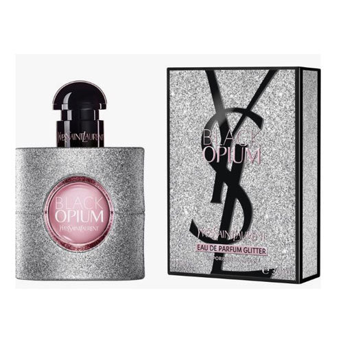 YVES SAINT LAURENT OPIUM BLACK GLITTER WOMEN 3.0 OZ EDP SP